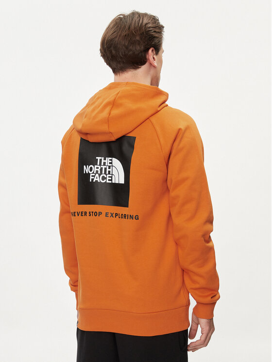 The North Face The North Face Pulóver Redbox NF0A2ZWU Narancssárga Regular Fit