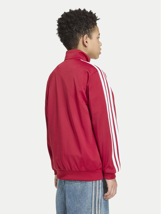 adidas adidas Bluza Firebird HZ6647 Czerwony Loose Fit