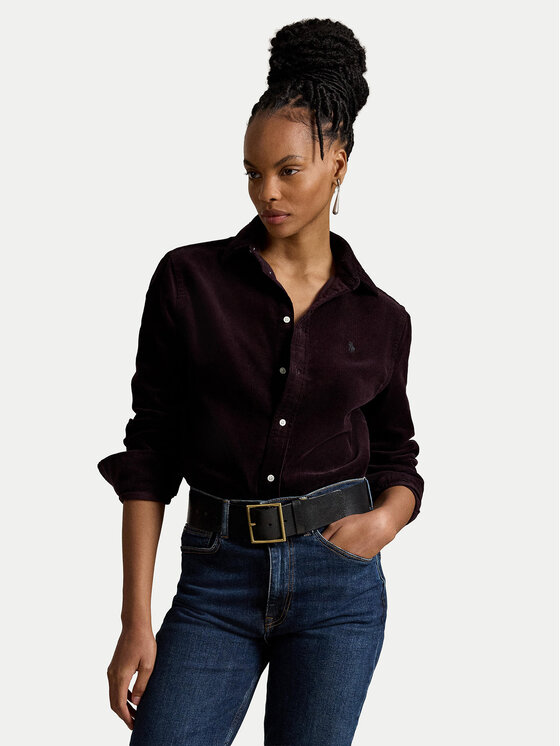 Polo Ralph Lauren Cămașă 211A93203012 Vișiniu Regular Fit
