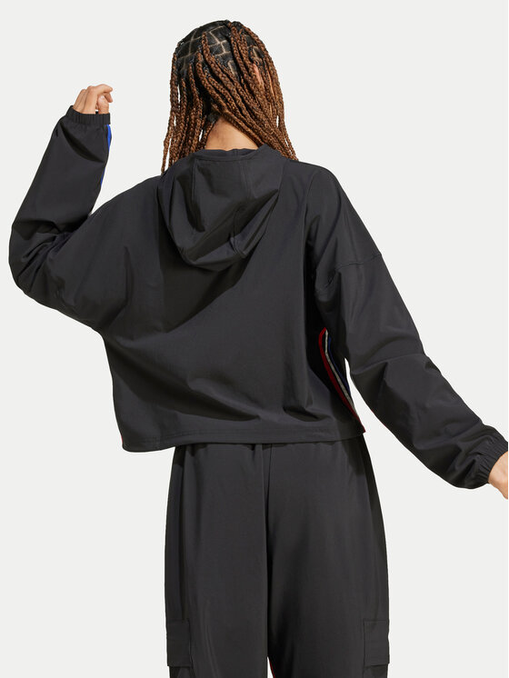 adidas adidas Μπλούζα Express IX3742 Μαύρο Loose Fit