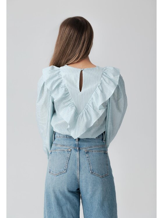 LAURELLA LAURELLA Halenka 2SS017 Modrá Regular Fit