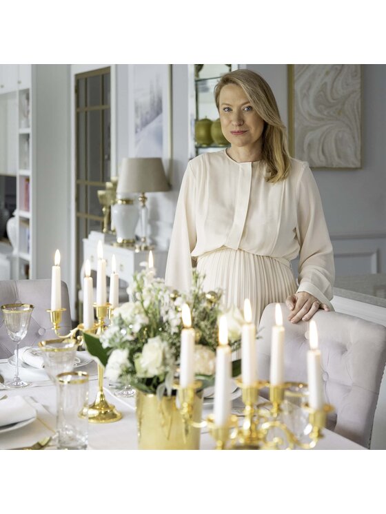 Roseberry Home Roseberry Home Serwetki Very Holly Christmas Beżowy