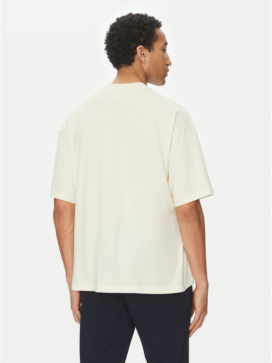 Champion Champion Tricou 221257 Écru Regular Fit