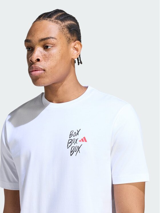 adidas adidas T-Shirt 165156 Biały Regular Fit
