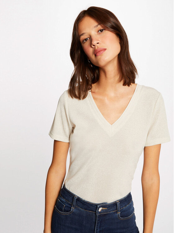 Morgan Morgan Blusa 212-DIWI Écru Regular Fit