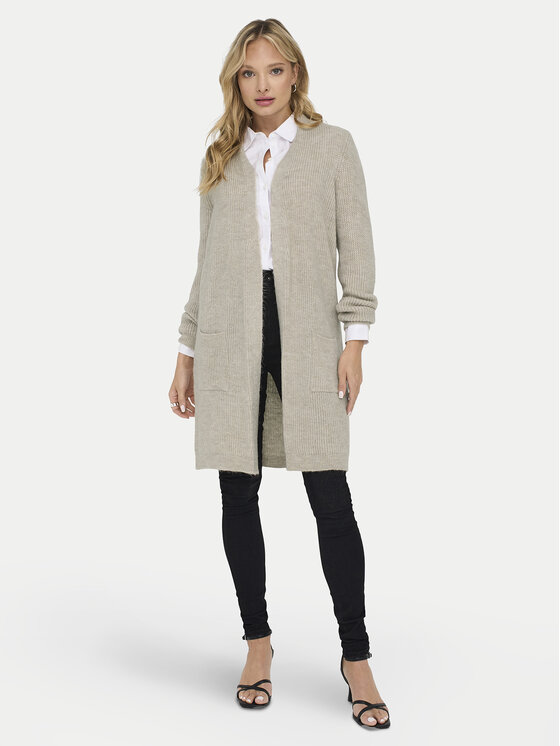 ONLY ONLY Kardigan Jade 15179815 Bež Regular Fit