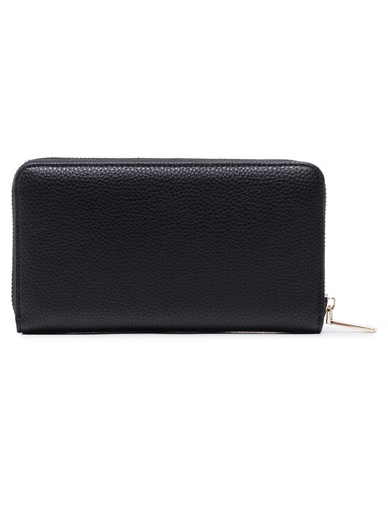U.S. Polo Assn. U.S. Polo Assn. Liels sieviešu maks Stanford L Zip Wallet BEUSS5184WVP000 Melns