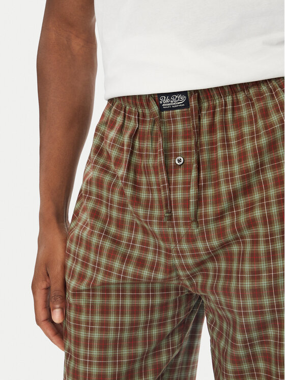 Polo Ralph Lauren Polo Ralph Lauren Pyžamo 714931645011 Kaki Regular Fit
