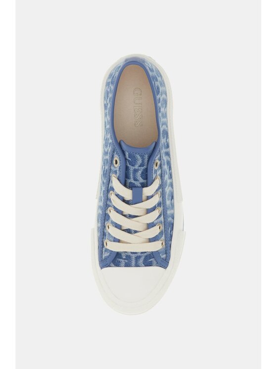 Guess Guess Sneakersy 183183 Modrá
