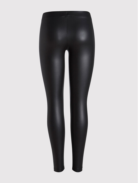 Pieces Pieces Leggings New Shiny 17078199 Nero Slim Fit