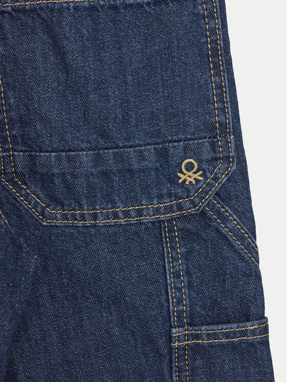 United Colors Of Benetton United Colors Of Benetton Jeans hlače 4DW2CE03G Modra Straight Fit