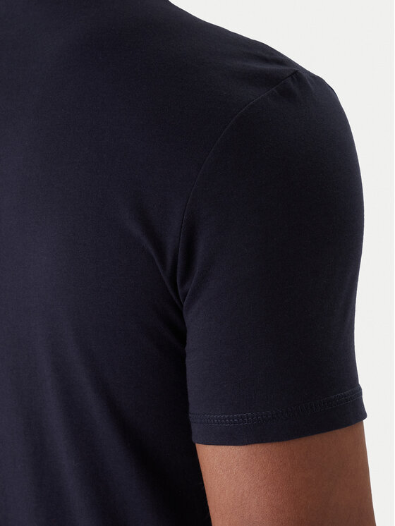 Guess Guess Tričko M2YI72 I3Z14 Tmavomodrá Slim Fit