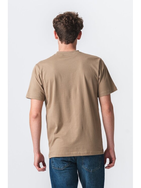 TeeShoppen TeeShoppen T-Shirt 'Oversized Collection' Khaki Oversize