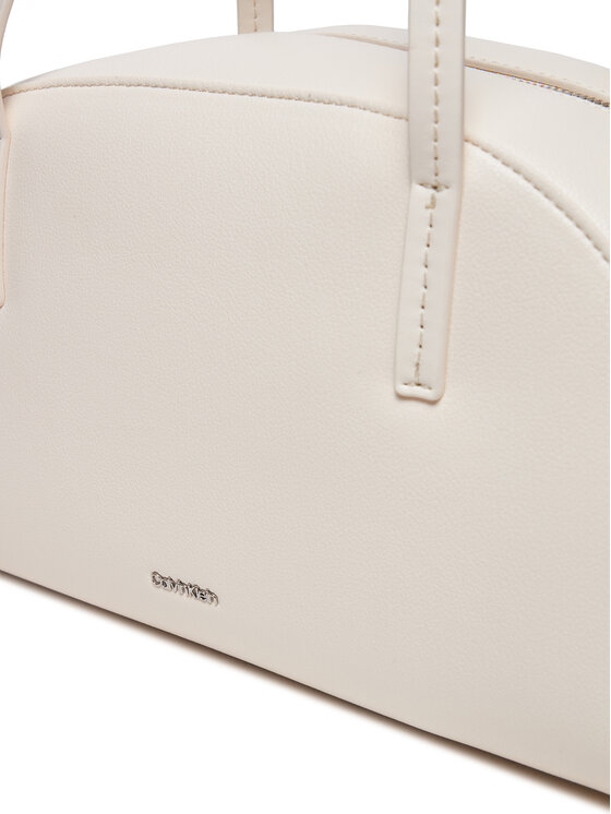 Calvin Klein Calvin Klein Borsetta Ck Glide Elongated Shoulder Bag K60K612819 Bianco