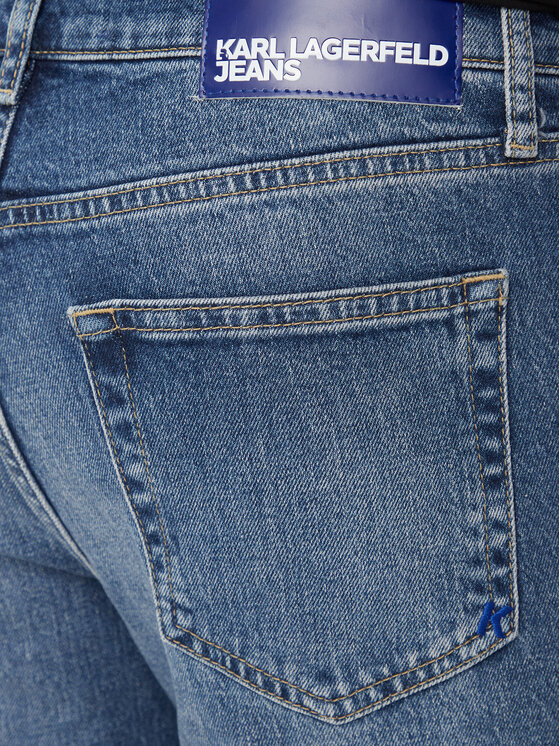 Karl Lagerfeld Jeans Karl Lagerfeld Jeans Traperice 245D1104 Plava Slim Fit