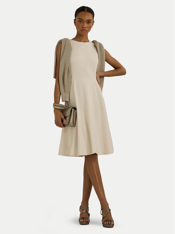 LAUREN RALPH LAUREN LAUREN RALPH LAUREN Ежедневна рокля 250851951004 Екрю Regular Fit