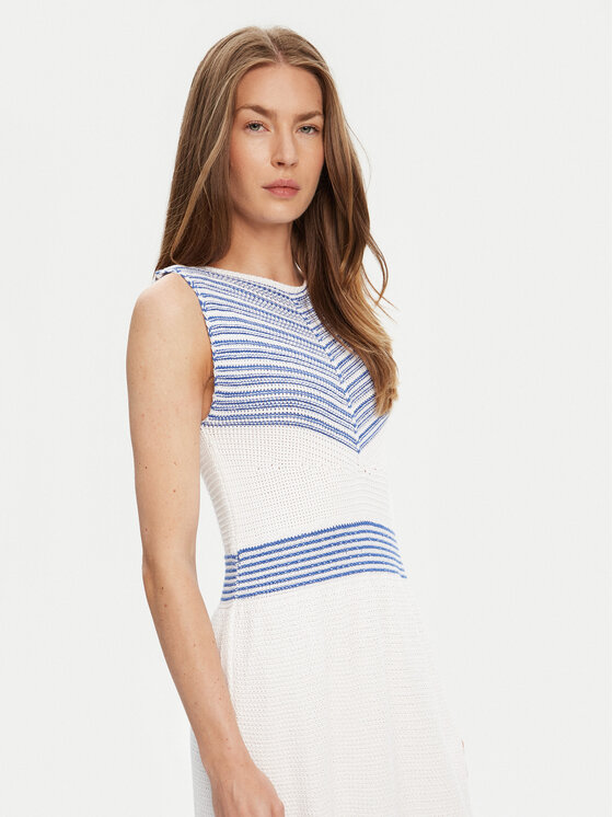 United Colors Of Benetton United Colors Of Benetton Letní šaty 1194EV02A Modrá Regular Fit