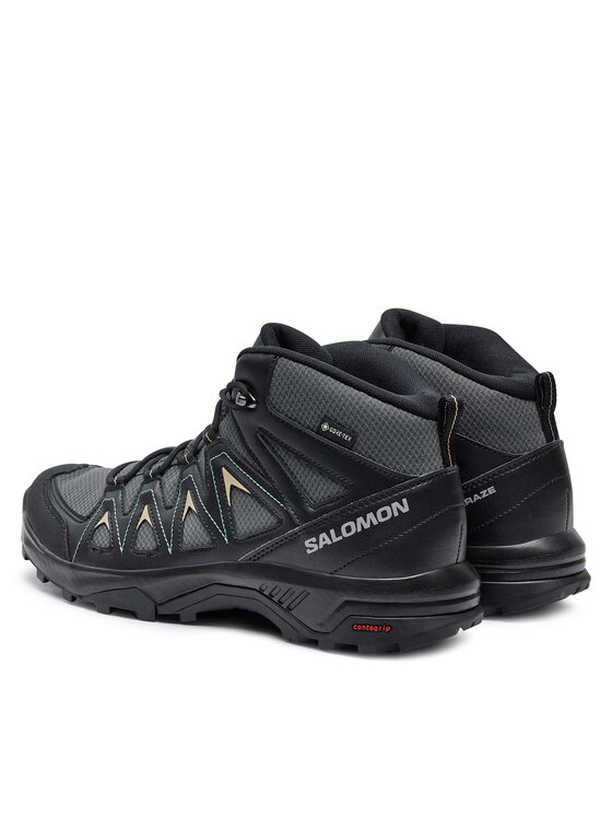 Salomon Salomon Trekking čevlji X Braze Mid Gore-Tex L47430500 Črna