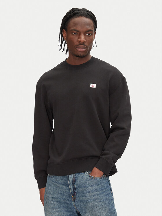 Calvin Klein Jeans Calvin Klein Jeans Sweatshirt LV04RC273G Schwarz Regular Fit