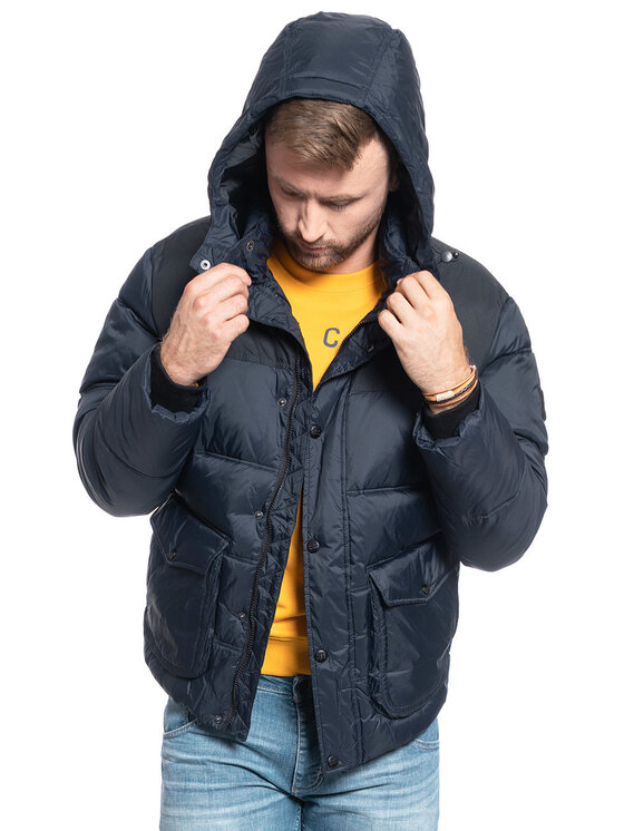 Lee Lee Giubbotto invernale PUFFER JACKET Blu Regular Fit