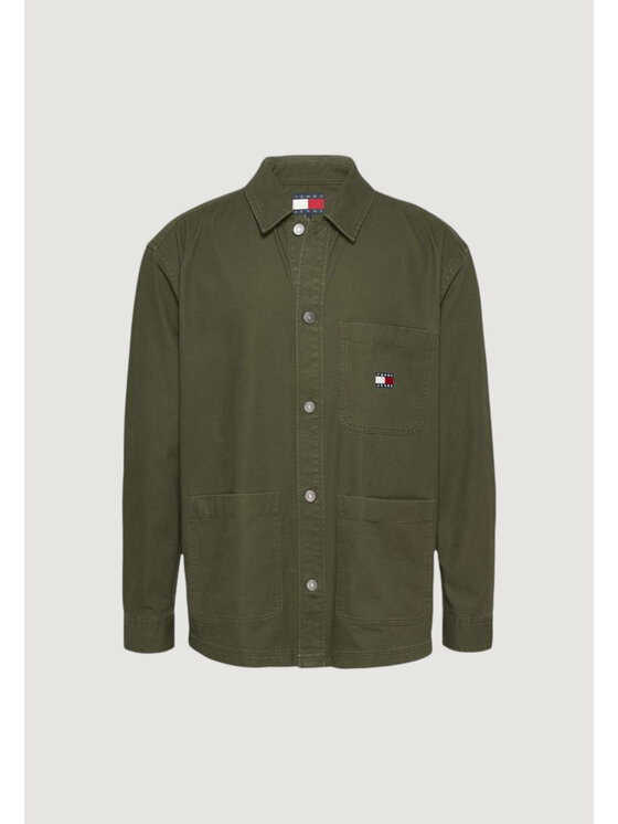 Tommy Jeans Tommy Jeans Camicia DM0DM20236 Verde Casual Fit