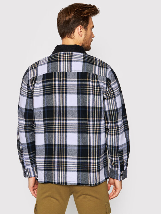 Vans Vans Kevad-sügis jope ANDERSON PAAK Plaid Reversible VN0A5FFT Lilla Regular Fit
