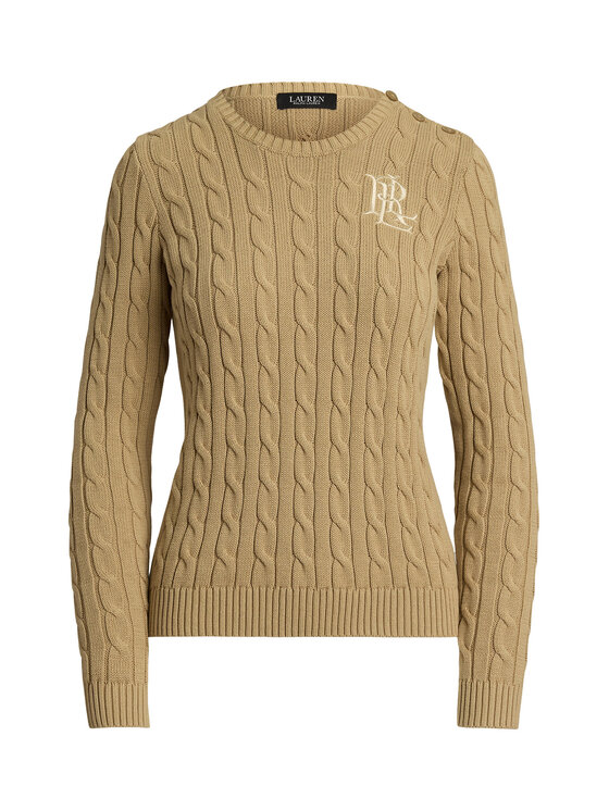 LAUREN RALPH LAUREN Lauren Ralph Lauren Sweter 200932223005 Beżowy Slim Fit