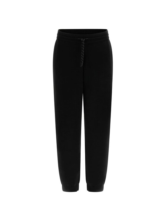 Guess Guess Kalhoty z materiálu 179300 Černá Regular Fit
