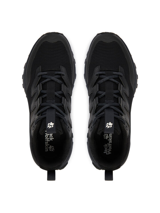 Jack Wolfskin Jack Wolfskin Pārgājienu apavi Ps Trail Low A65586 Melns