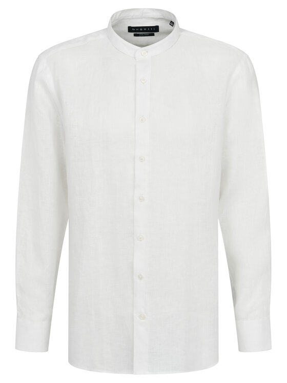 Bugatti Bugatti Camicia 9550-78900C Bianco Casual Fit