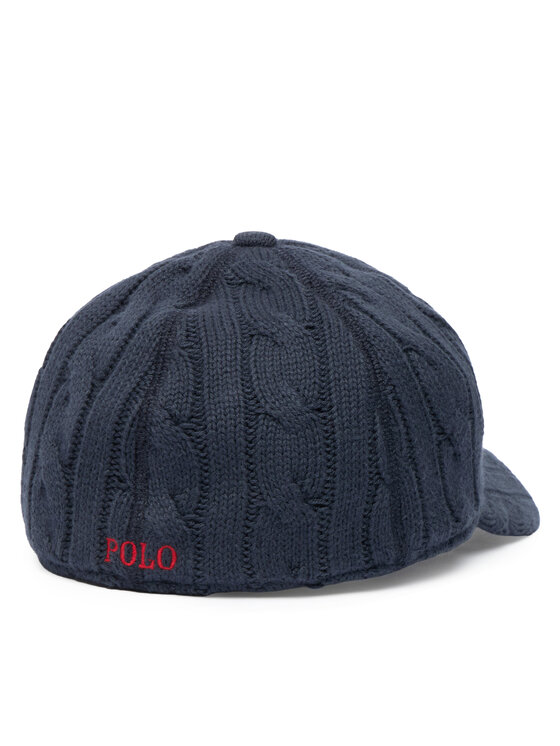 Polo Ralph Lauren Polo Ralph Lauren Cepure ar nagu 455981420003 Tumši zils