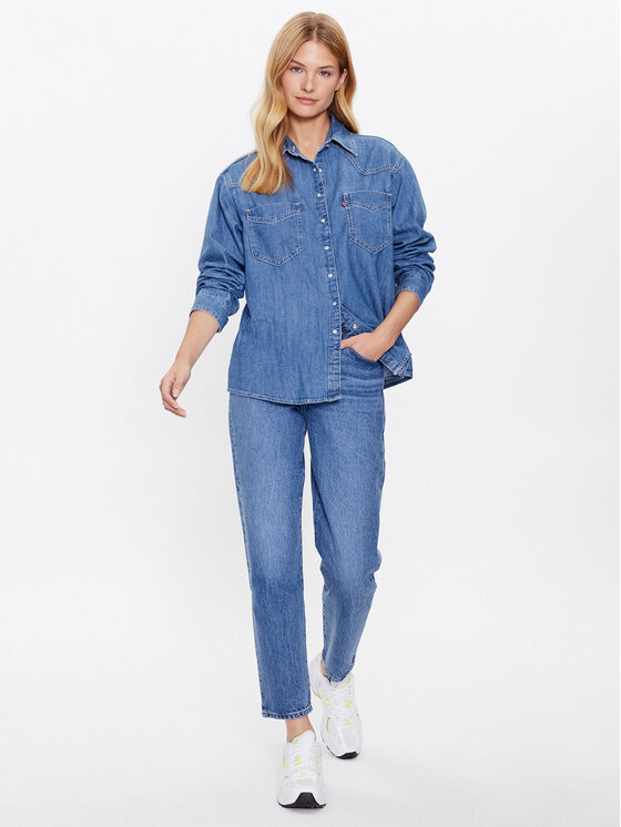 Levi's® Levi's® Jeansy 501® '81 A4699-0009 Modrá Straight Fit
