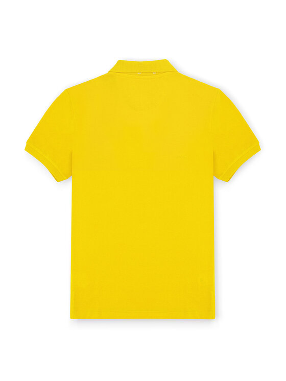 Pako Lorente Pako Lorente Polo P23SF-TX-001 Żółty Regular Fit