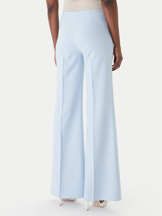 Rinascimento Rinascimento Spodnie palazzo CFC0127878003 Błękitny Wide Leg