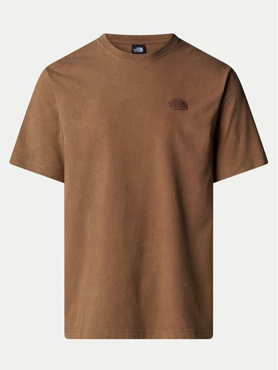 The North Face The North Face Majica Nature NF0A8BVY Rjava Loose Fit
