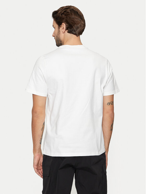 Hunter Hunter T-Shirt HARM0039242 Biały Regular Fit