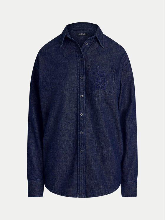 LAUREN RALPH LAUREN LAUREN RALPH LAUREN traper košulja 200957620 Tamnoplava Relaxed Fit