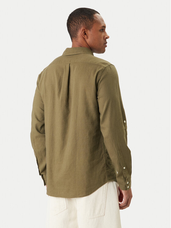 Guess Guess Krekls F6GH06 WG3L0 Zaļš Regular Fit