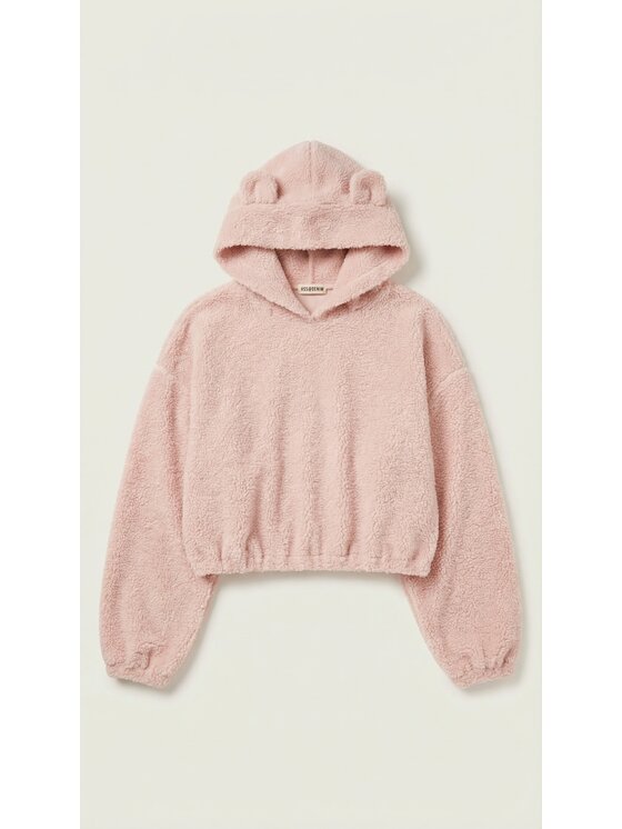 MissDenim MissDenim Polar Teddy Bear Różowy Oversize