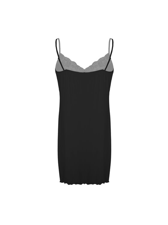 DKaren Lingerie DKaren Lingerie Halka Ines Czarny Slim Fit
