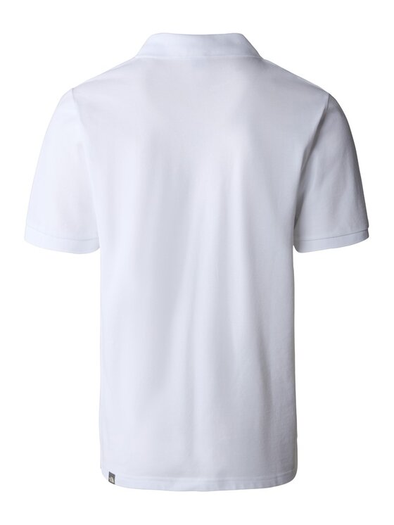The North Face The North Face Polo Polo Piquet Biały Regular Fit