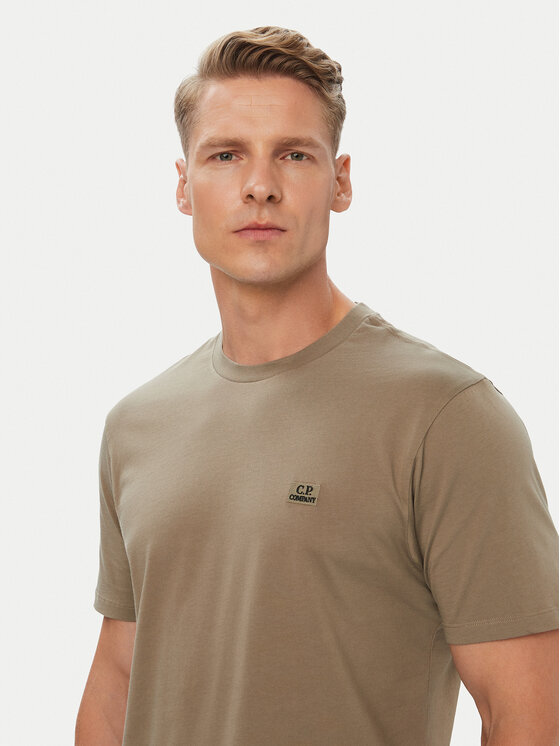 C.P. Company C.P. Company T-krekls 21CMTS726A005100W Bēšs Regular Fit