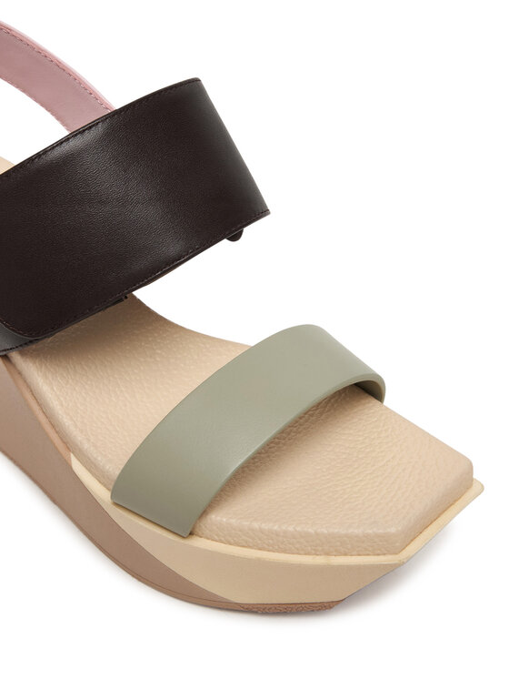 United Nude United Nude Basutės Delta Wedge Sandal 1041345616 Spalvota