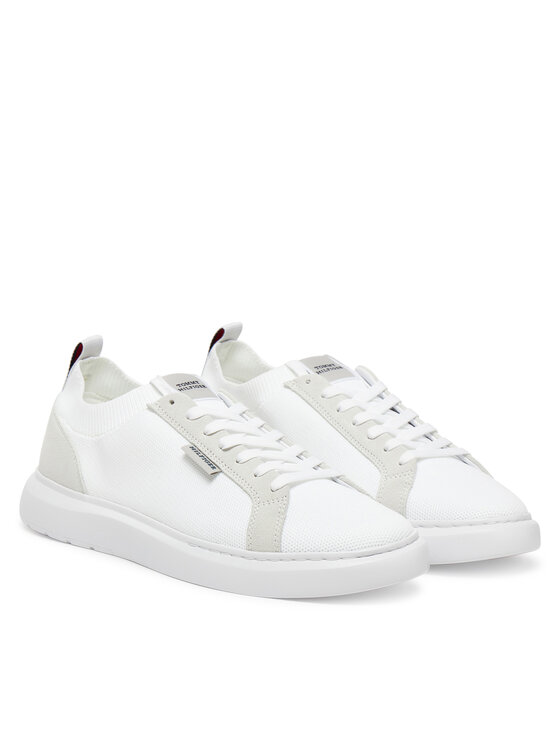 Tommy Hilfiger Tommy Hilfiger Tenisice Light Cupsole Knit Seasonal FM0FM05403 Bijela