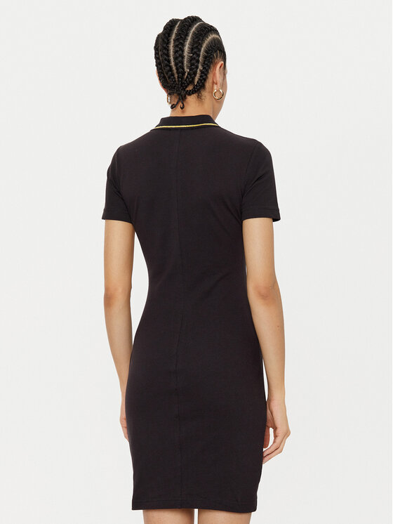 Versace Jeans Couture Versace Jeans Couture Повсякденна сукня 78HAOT01 Чорний Regular Fit