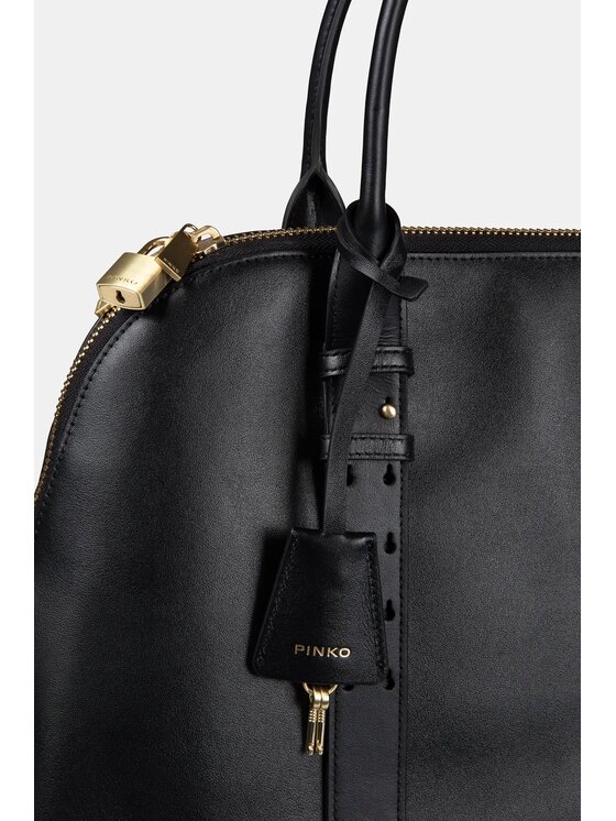 PINKO PINKO Geantă Bowling Bag Negru
