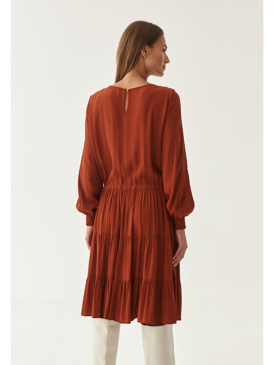 TATUUM TATUUM Sukienka codzienna KINILIA Pomarańczowy