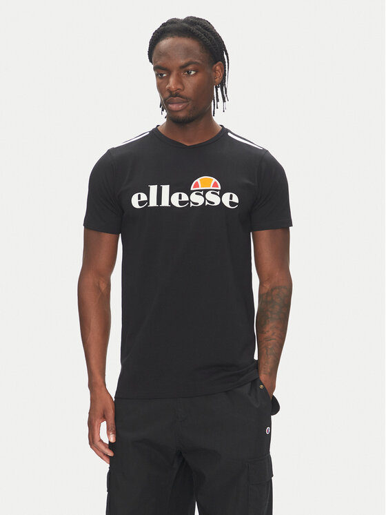 Ellesse Ellesse Marškinėliai Cella 2 SXZ10819 Juoda Regular Fit