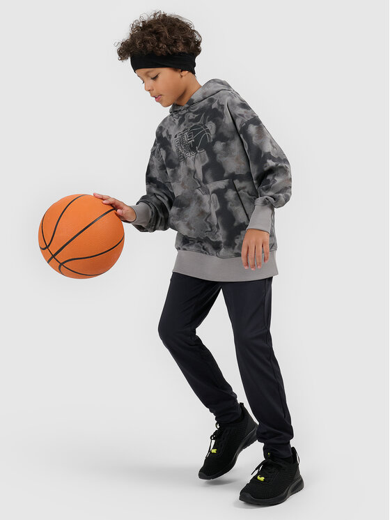 4F 4F Bluza THE GYM POWER Szary Loose Fit