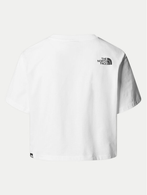 The North Face The North Face T-Shirt Simple Dome NF0A87U4 Weiß Relaxed Fit